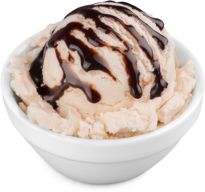 Ice Cream Scoop in a Bowl