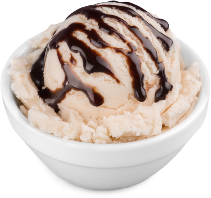 Ice Cream Scoop in a Bowl